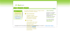 Desktop Screenshot of fleximeals.com.au